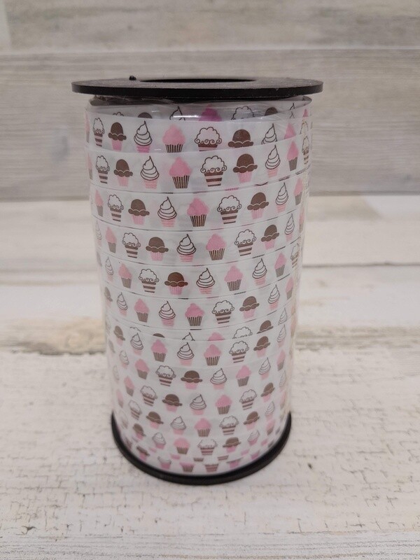 3/8&quot;x250yd Curling Ribbon Cupcake