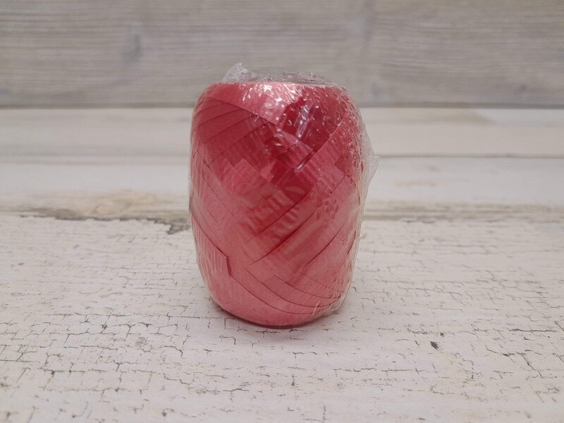 3/16&quot;x66&#39; Crimped Curling Ribbon Red