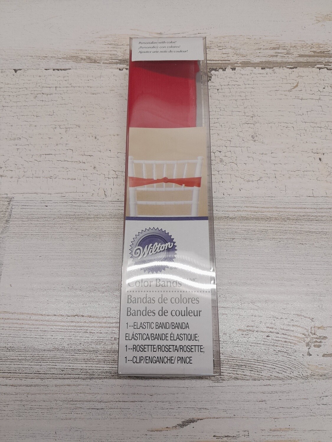 Elastic Color Band Red