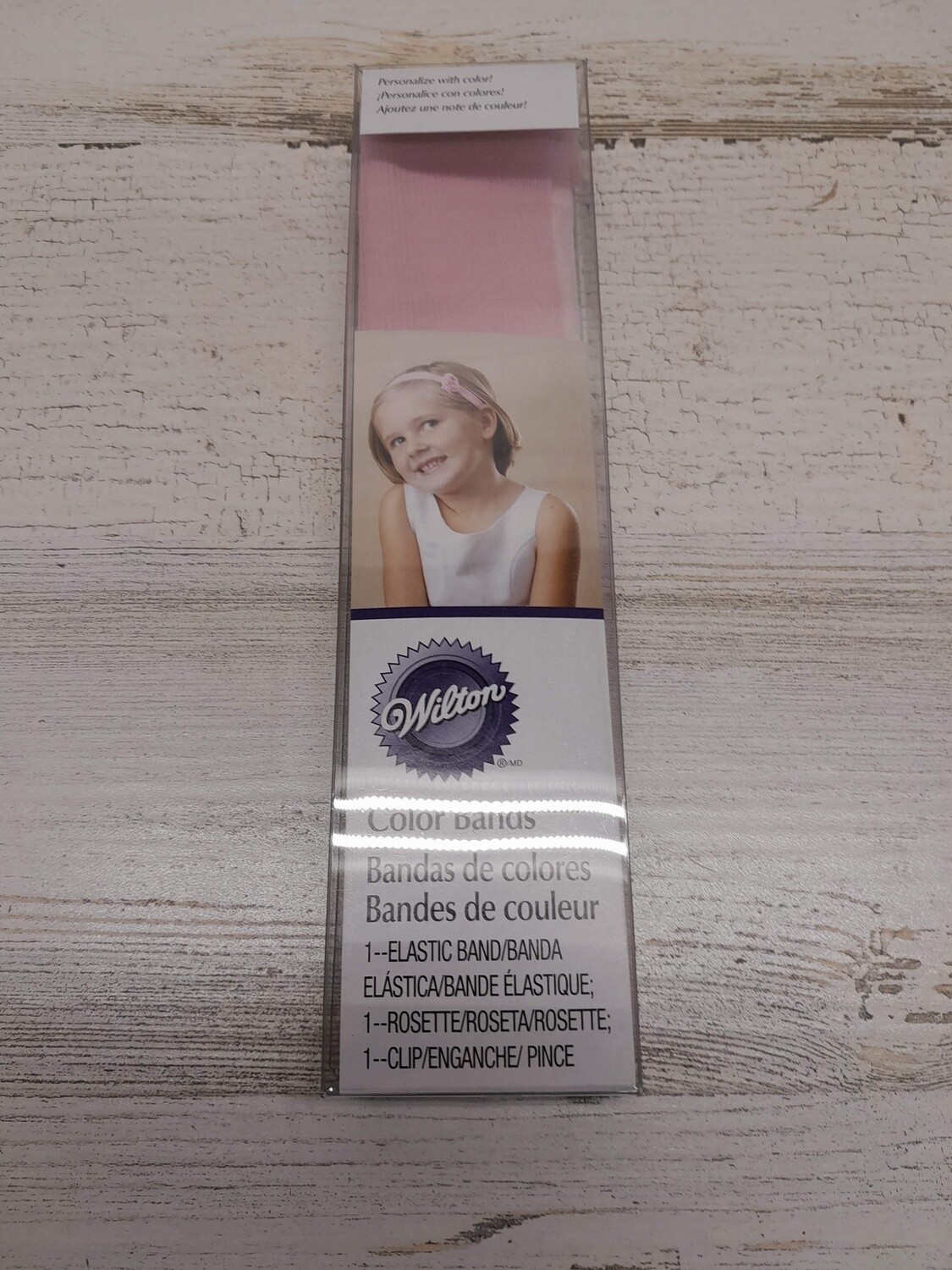 Elastic Color Band Pink
