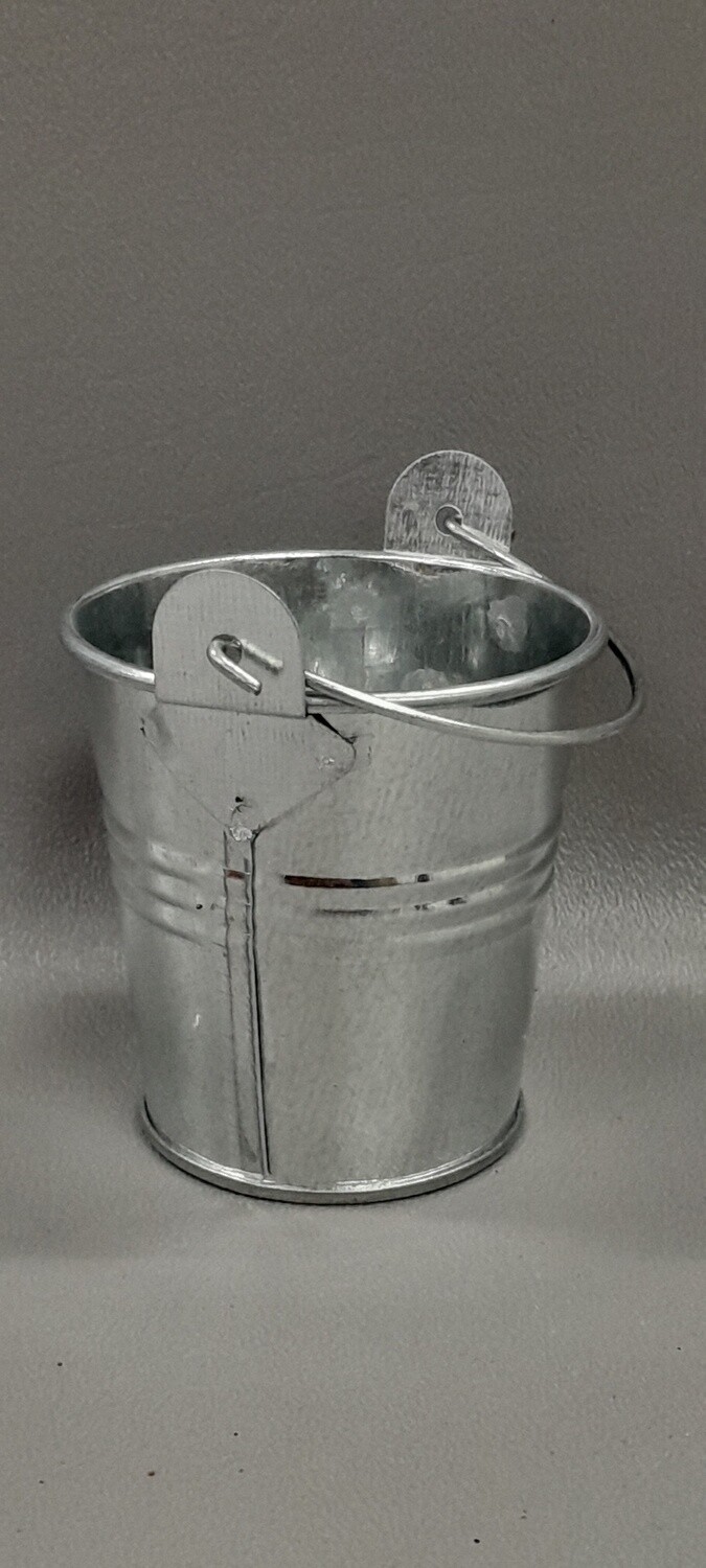 2&quot; Metal Pail Natural