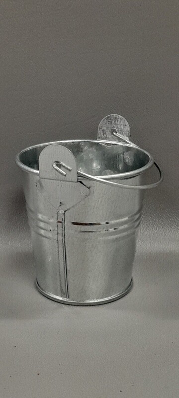 2&quot; Metal Pail Natural