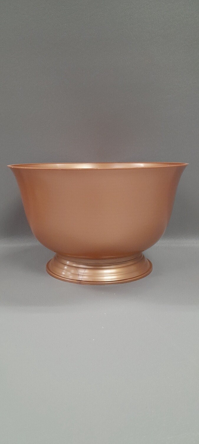 8&quot;x8&quot;x4.75&quot; Revere Bowl w/7.5&quot; Opening Rose Gold (Plastic)