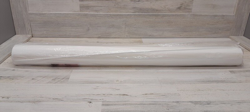 36&quot;x125&#39; Poly Aisle Runner White