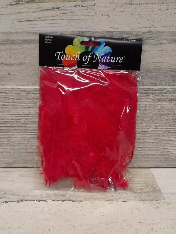 7grm Turkey Feathers Red