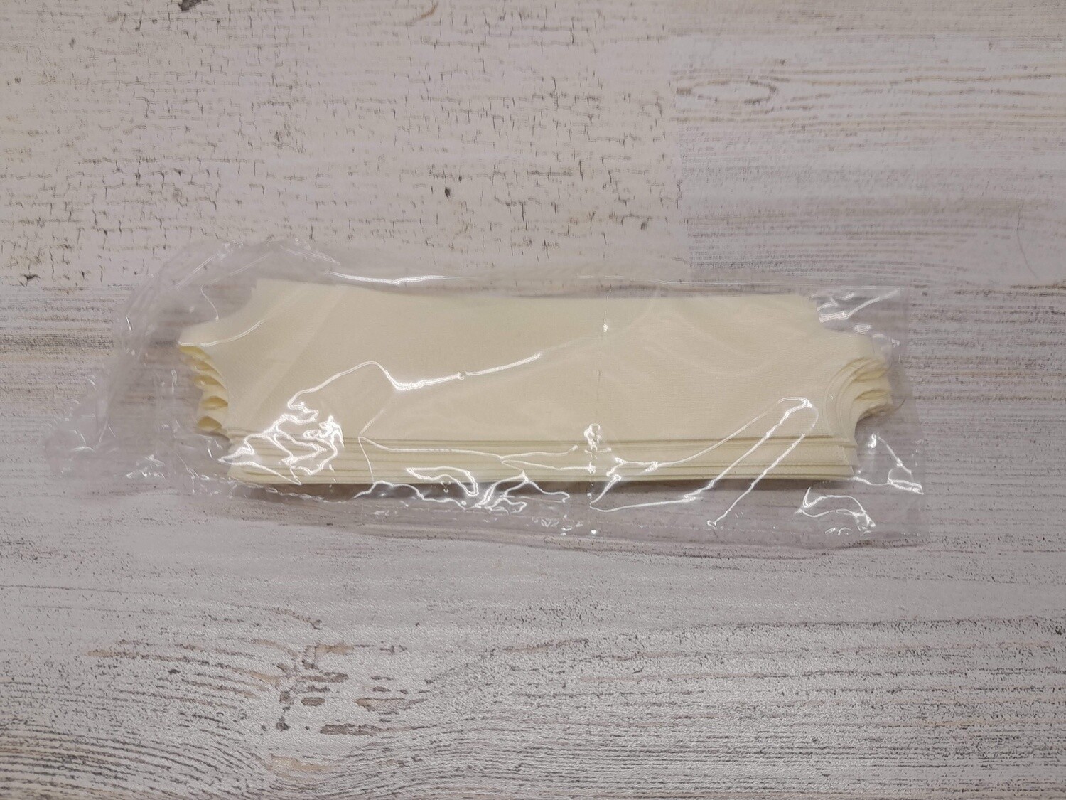 Flora Satin Pull Bow 5.5&quot;x20 Loops Eggshell (1-7/16&quot; Ribbon)