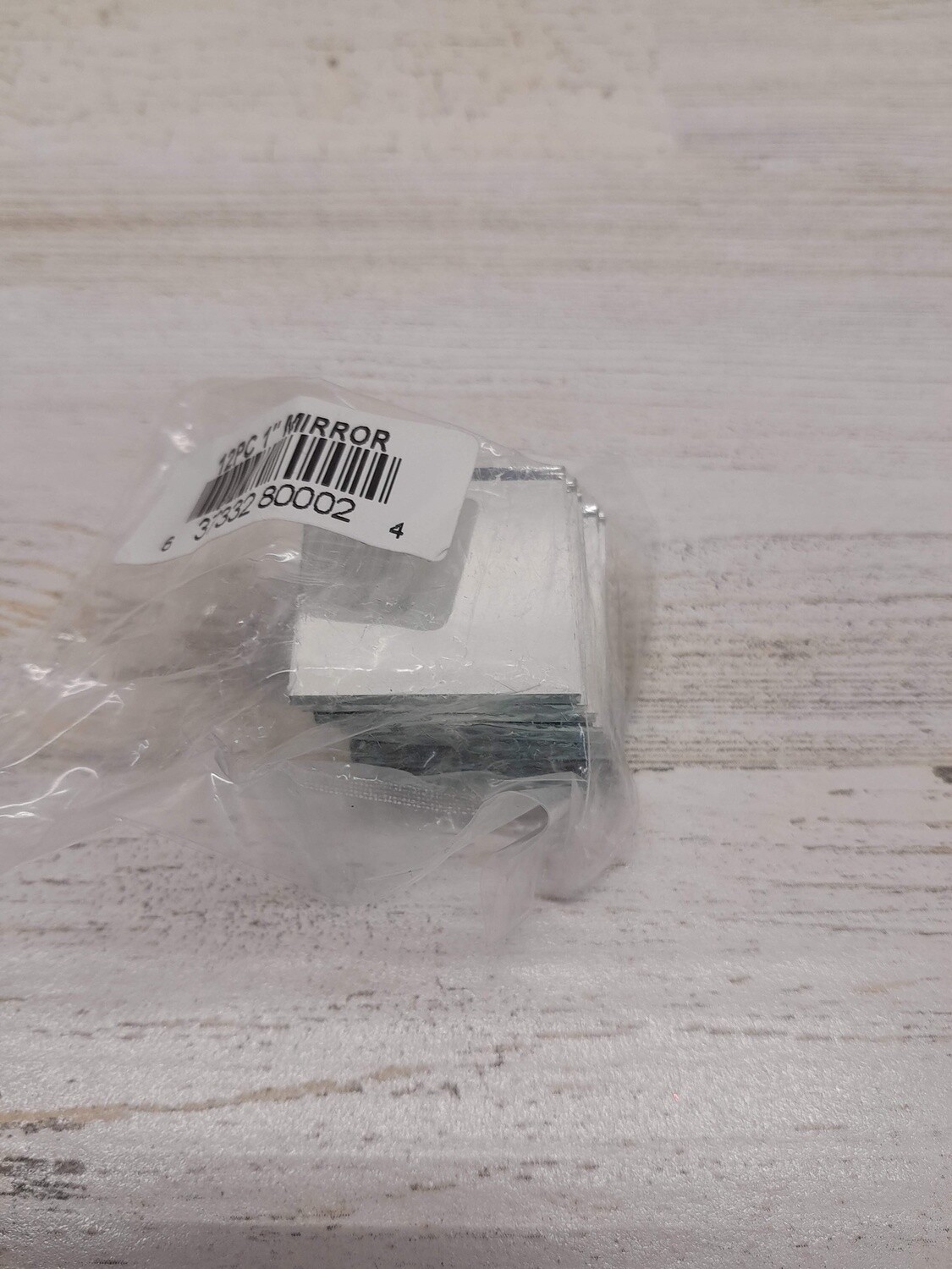 12pc 1" Square Mirrors