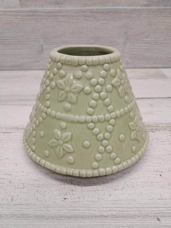 Jar Candle Shade Green Dot