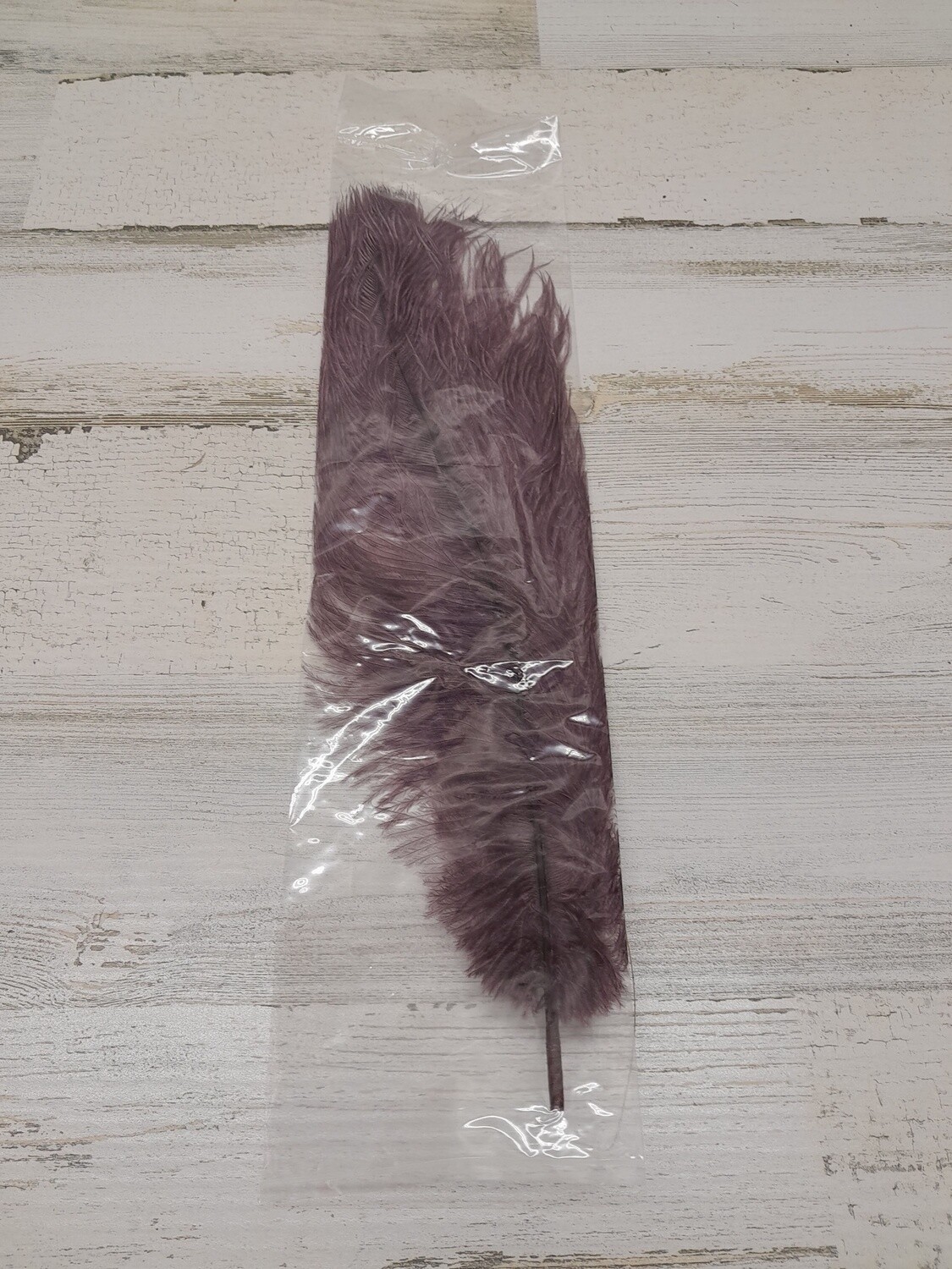 13"-15" Ostrich Feather Plum
