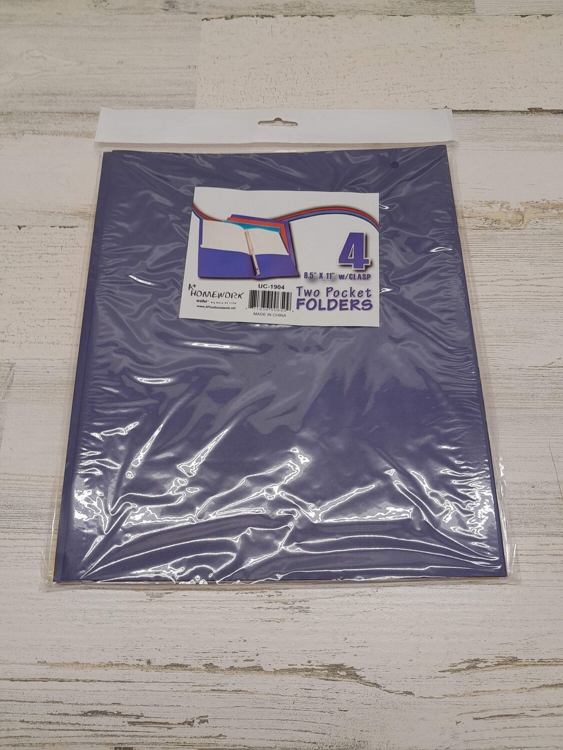 4pc Two Pocket Folder