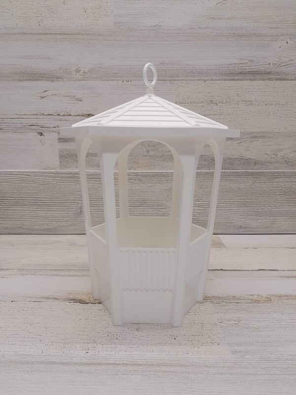 5&quot;x12&quot; Plastic Gazebo White