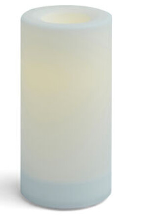3&quot;x6&quot; Flameless LED Pillar Candle Indoor/Outdoor White
