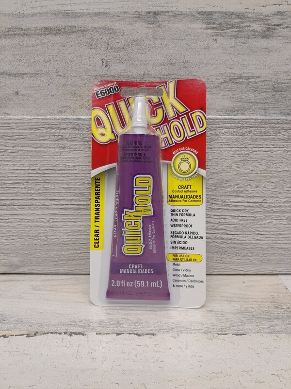 2oz E-6000 Quick Hold Adhesive