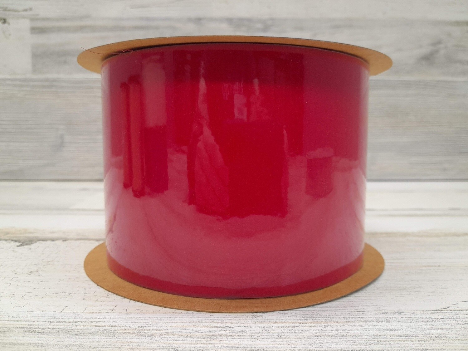 4&quot;x25yd Velvet Ribbon Red