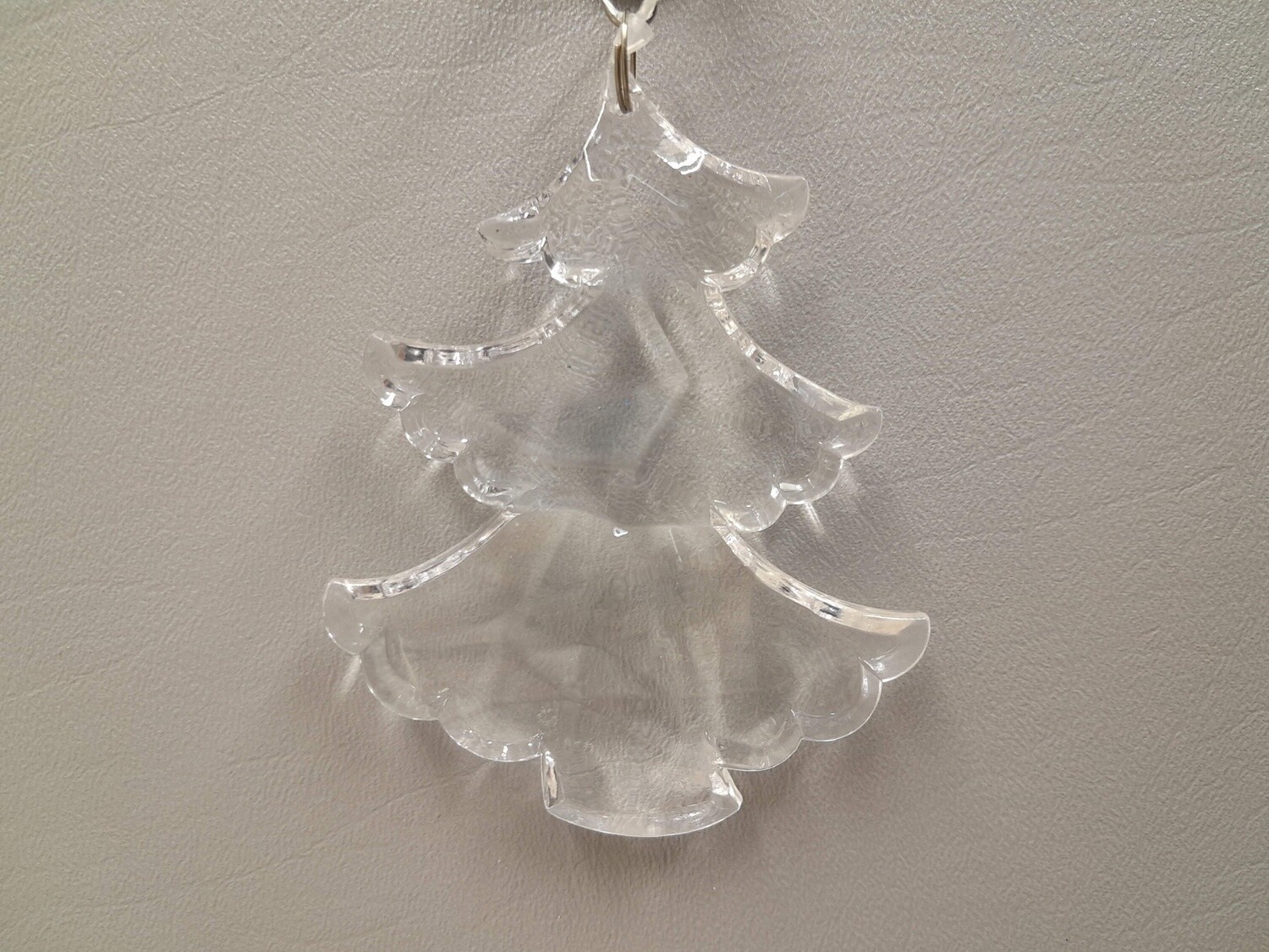 5&quot; Tree Ornament Clear