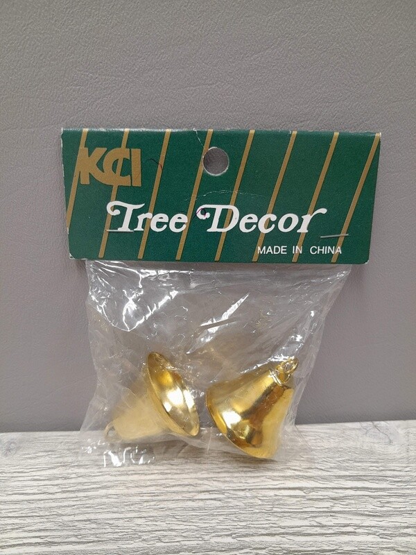 2pc 1.25&quot; Liberty Bells Gold