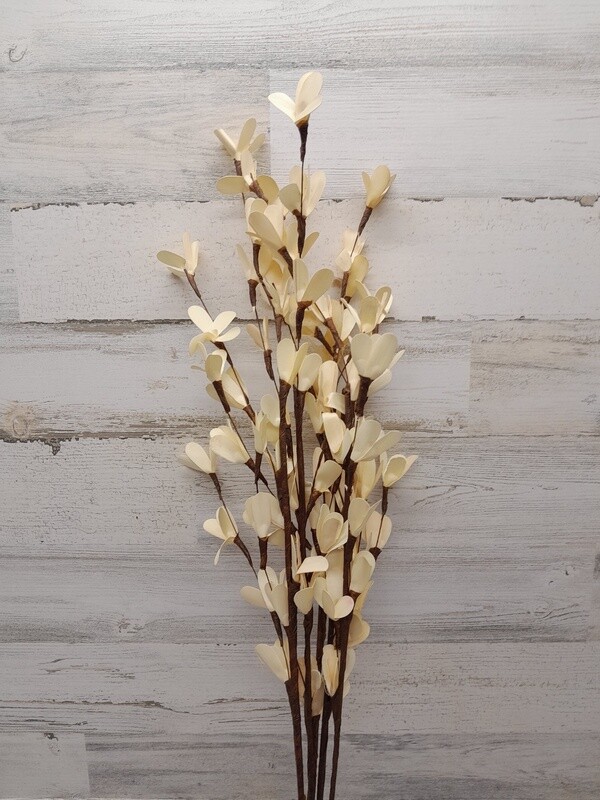 34" Palm Lily Flower Bundle x5 Natural 34" Palm Lily Flower Bundle x5 Natural
