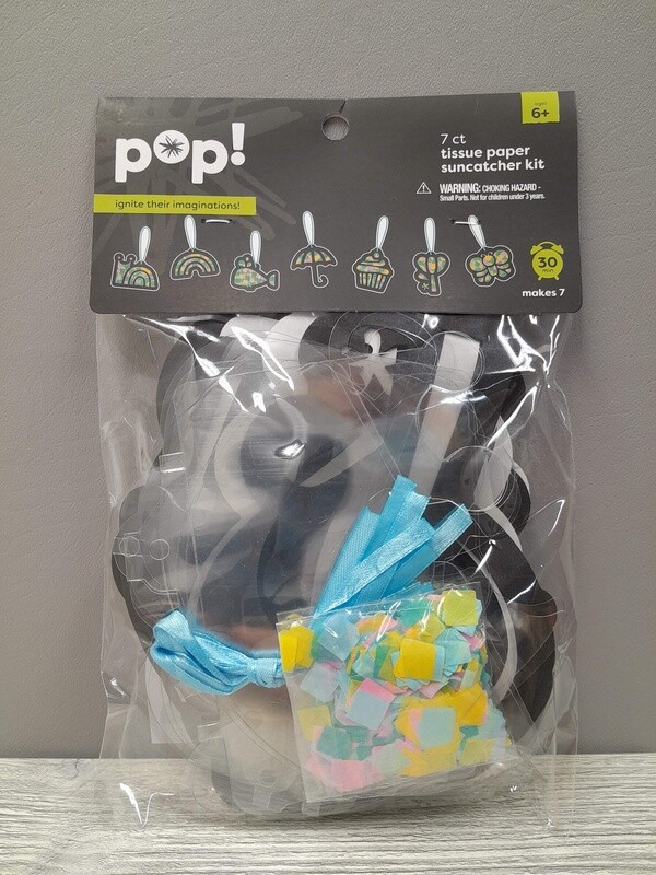 7pc Tissue Paper Suncatcher Kit