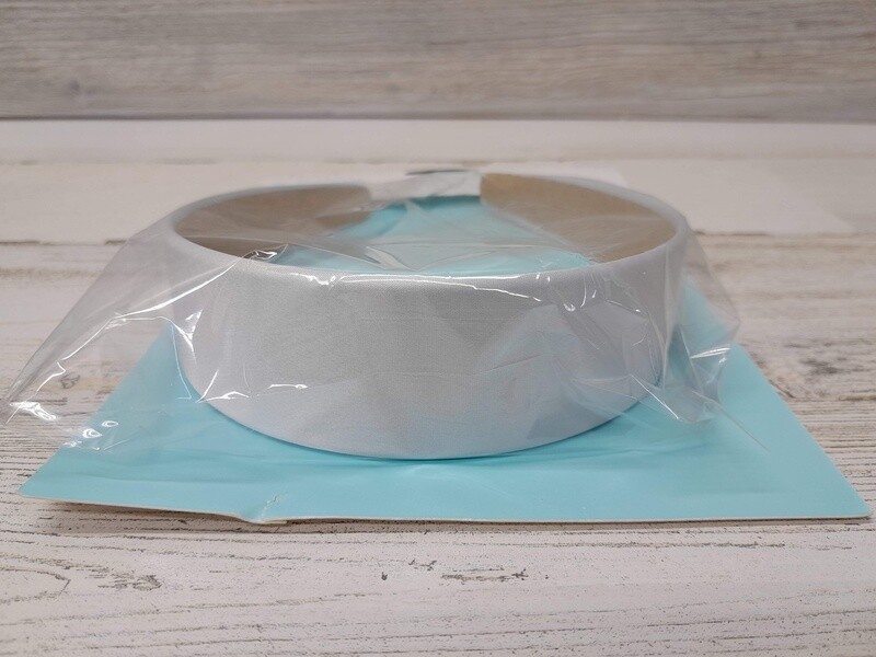 25mm Padded Headband White