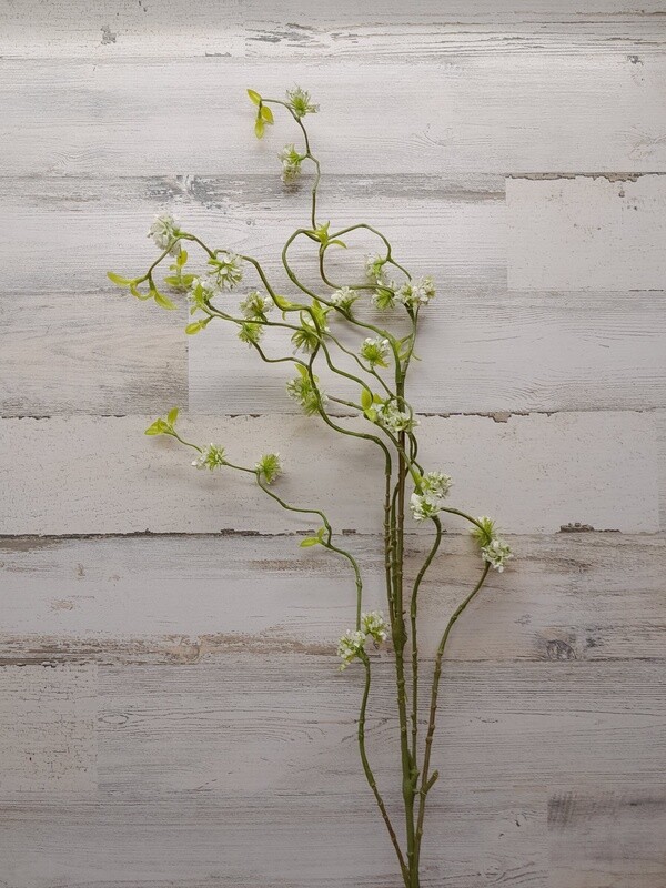46&quot; Lace Flower Spray White