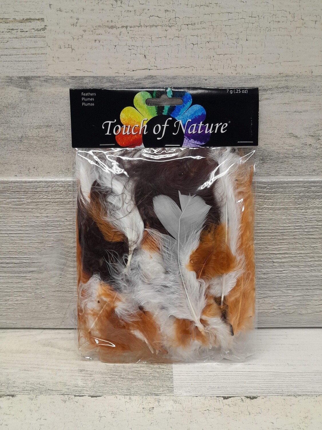 7grm 4&quot;-6&quot; Feathers Natural