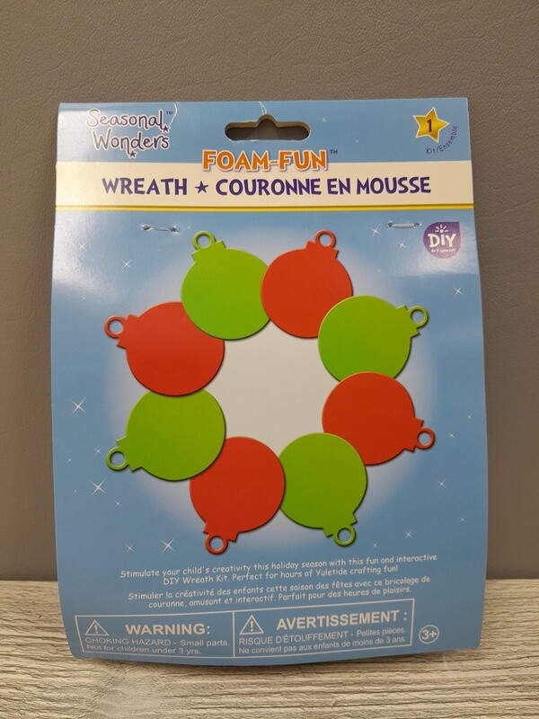 DIY Fun Foam Wreath Kit