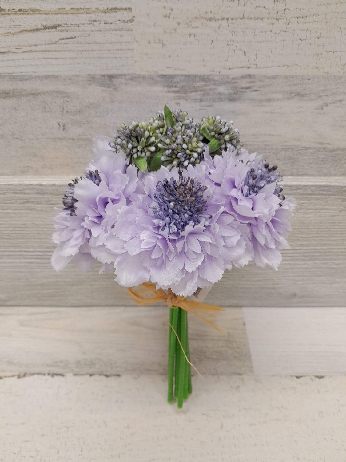 8.5&quot; Scabiosa Bundle x7 Lavender