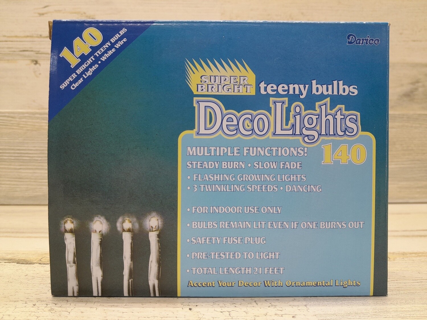 140 Lite 21ft Teenie Clear w/White Wire
