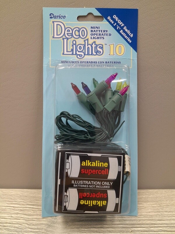 10 Lite Battery Set Multi w/ Green Wire