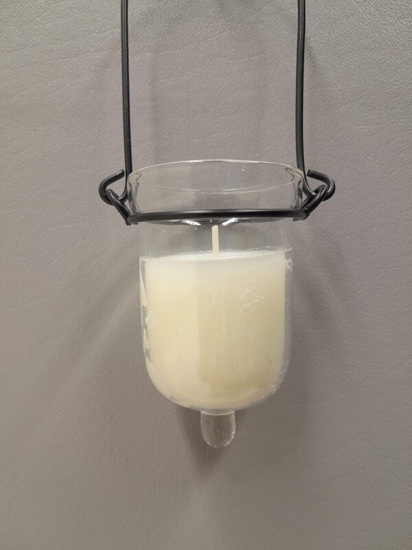 Hanging Filled Votive Clear