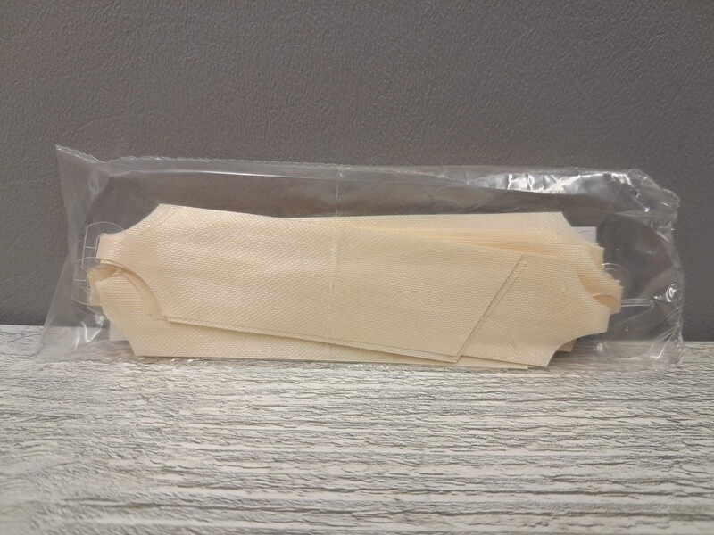 Flora Satin Pull Bow 4&quot;x18 Loops Ivory (7/8&quot; Ribbon)