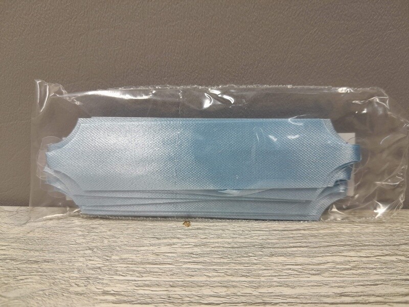 Flora Satin Pull Bow 4&quot;x18 Loops Light Blue(7/8&quot; Ribbon)