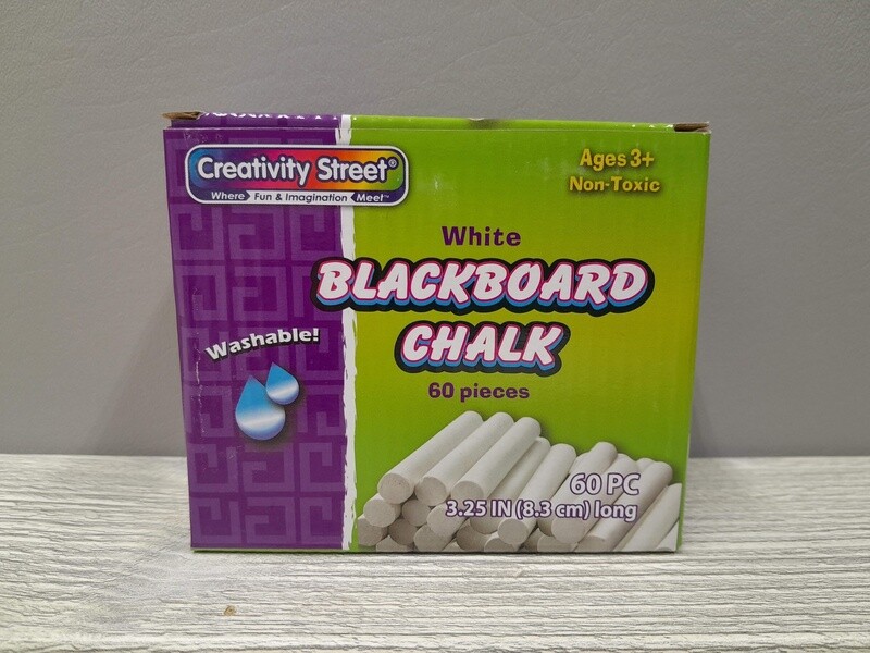 60pc 3.25&quot; Chalk White