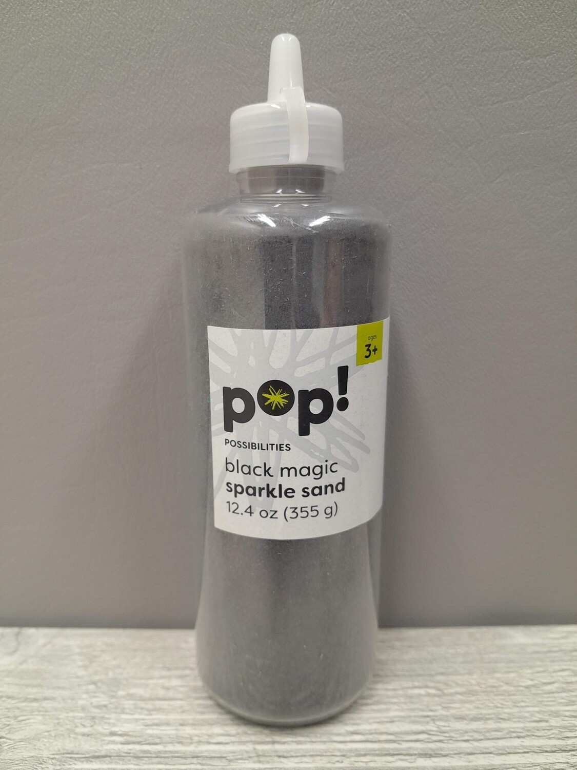 12.4oz Sparkle Sand Black