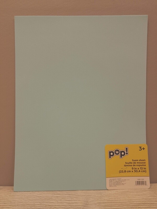 9&quot;x12&quot; 2mm Foam Sheet  Turquoise