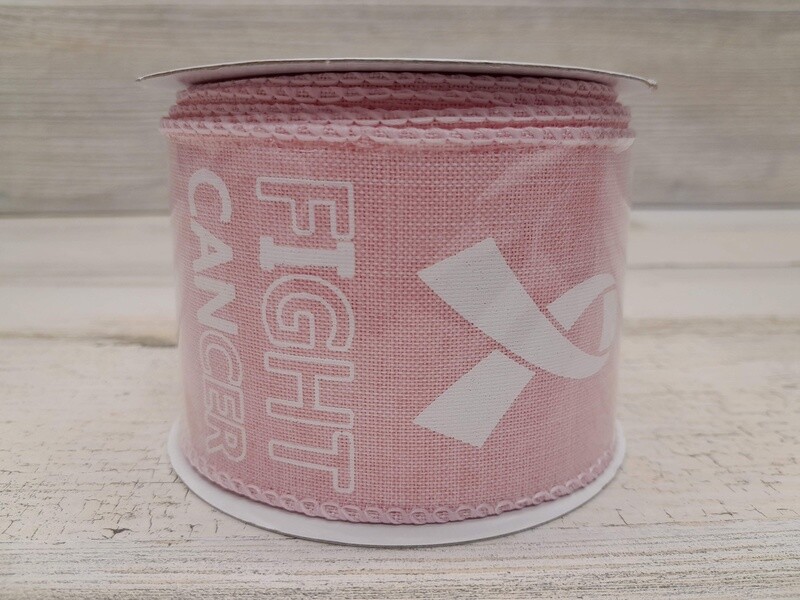 2.5"x10yd Cancer Ribbon