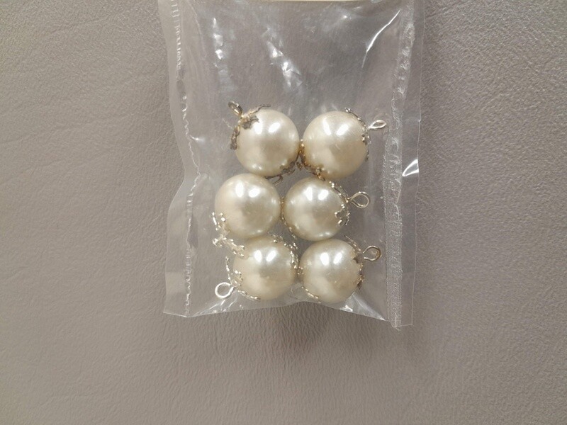 6pc Filigree Pearls