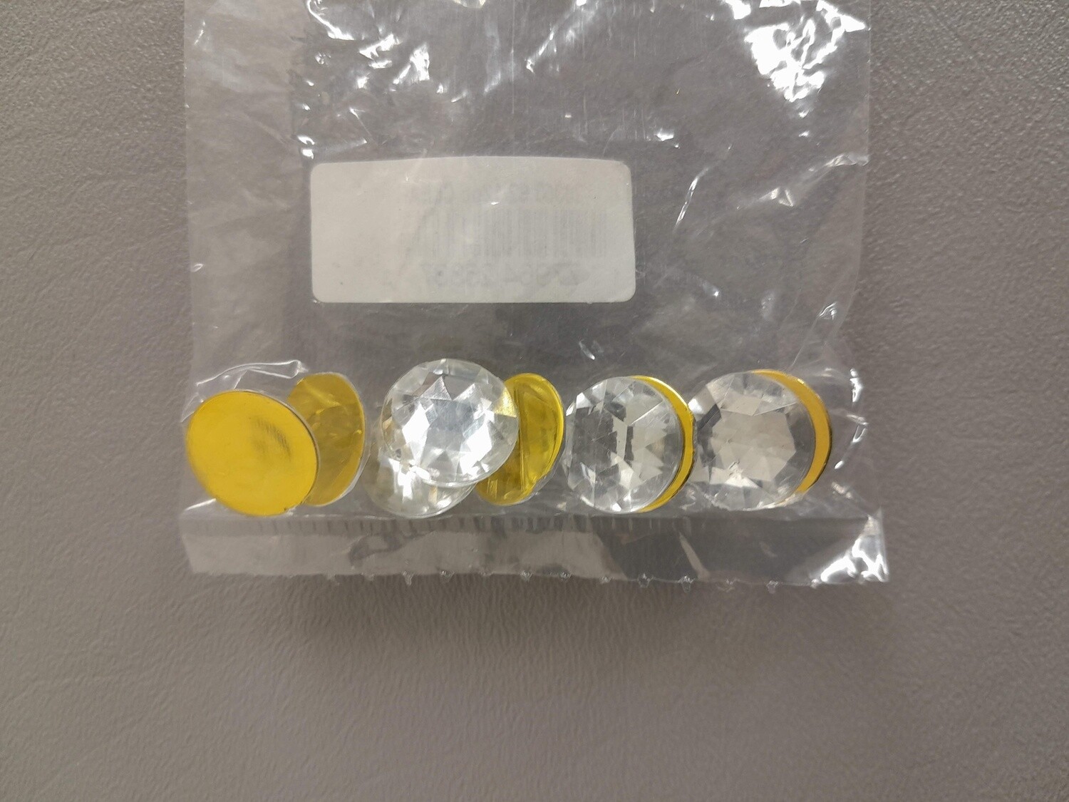 12pc 15mm Rhinestones Crystal