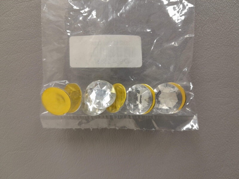 12pc 15mm Rhinestones Crystal