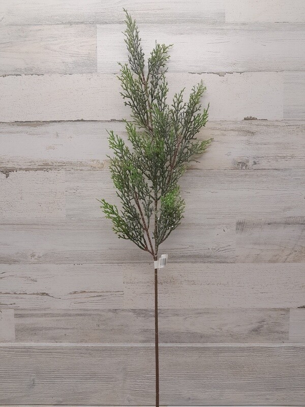35&quot; Frosted Cedar Spray x3