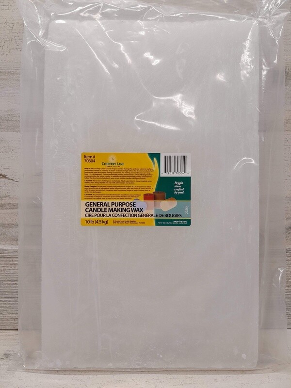 10lb General Purpose Candle Making Wax Slab