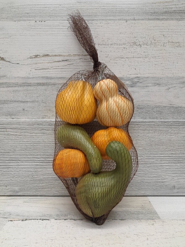 6pc Pumpkin/Gourd Mix