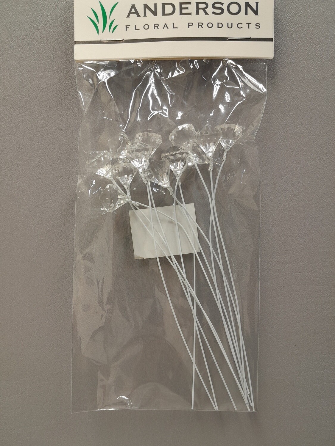 12pc 23mm x 18mm Prism Picks Crystal