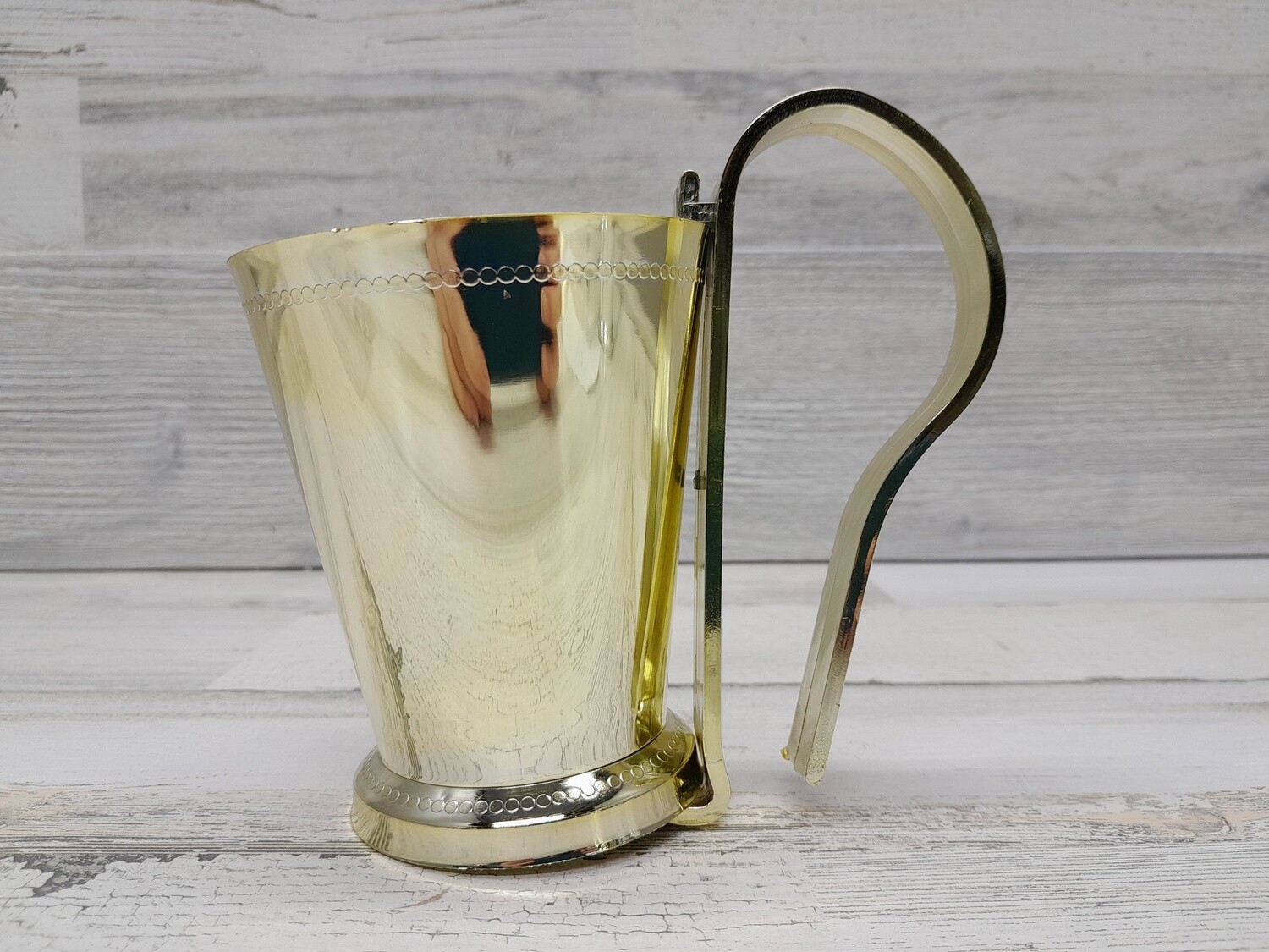 4.5&quot; Julep w/Pew Clip (Plastic) Gold