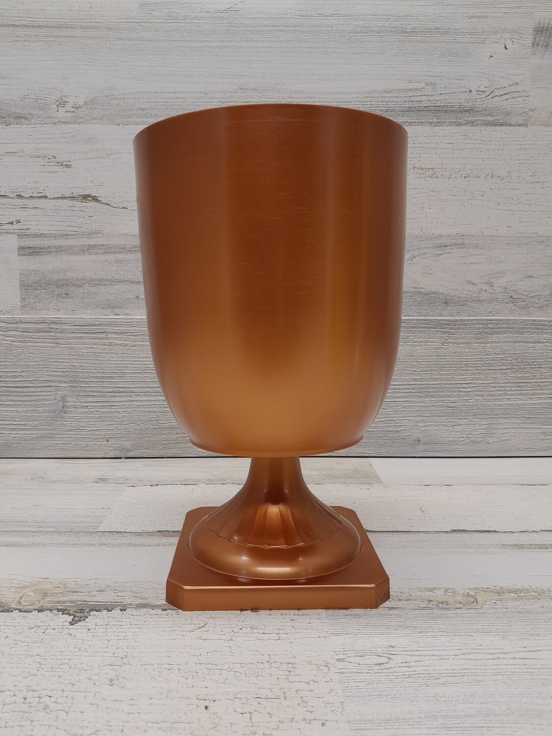 6&quot;x6&quot;x9.75&quot; Urn Copper (Plastic)