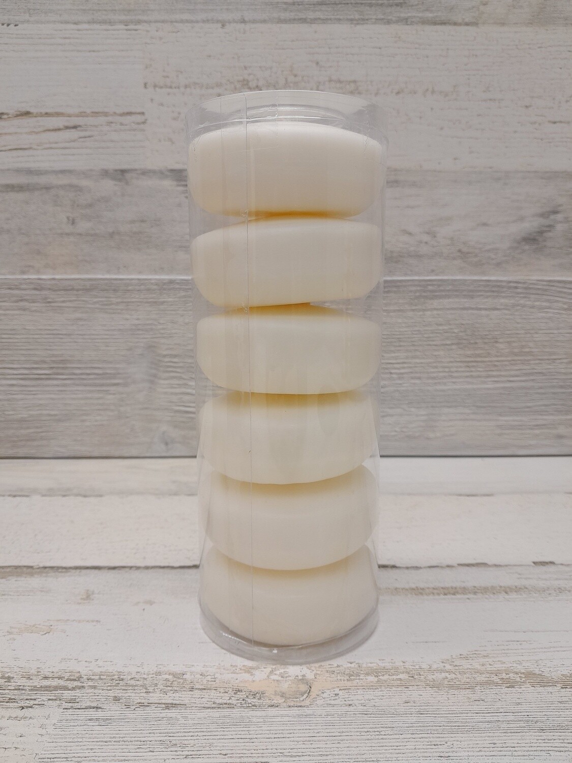 6pc 3&quot; Floating Candle White