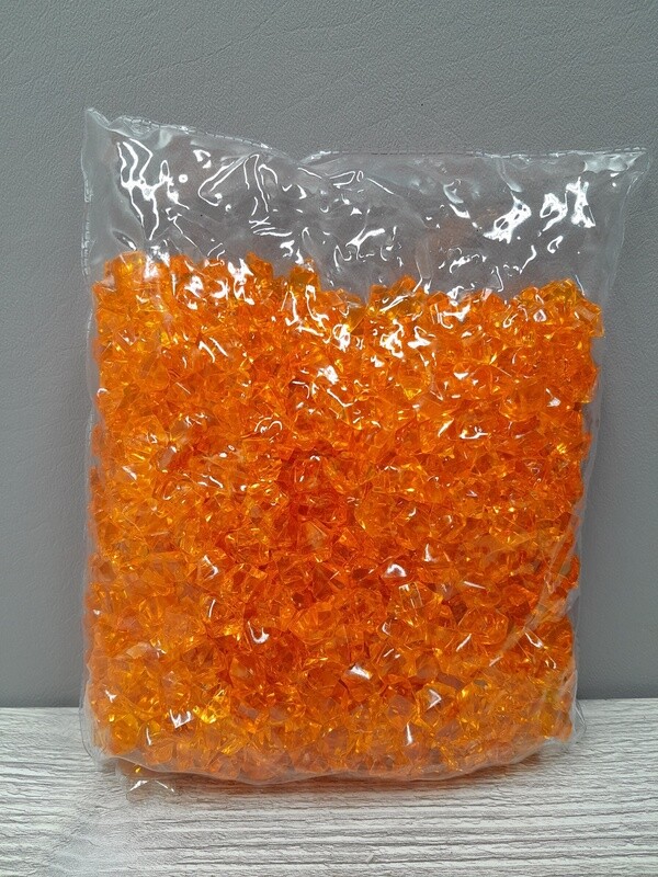 1# 1.5cm Acrylic Rocks Orange
