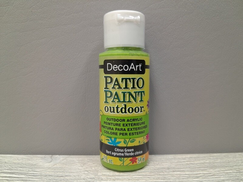 2oz Patio Paint Citrus Green
