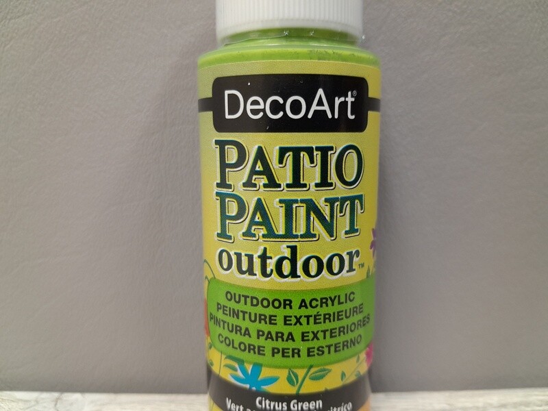 2oz Patio Paint Citrus Green