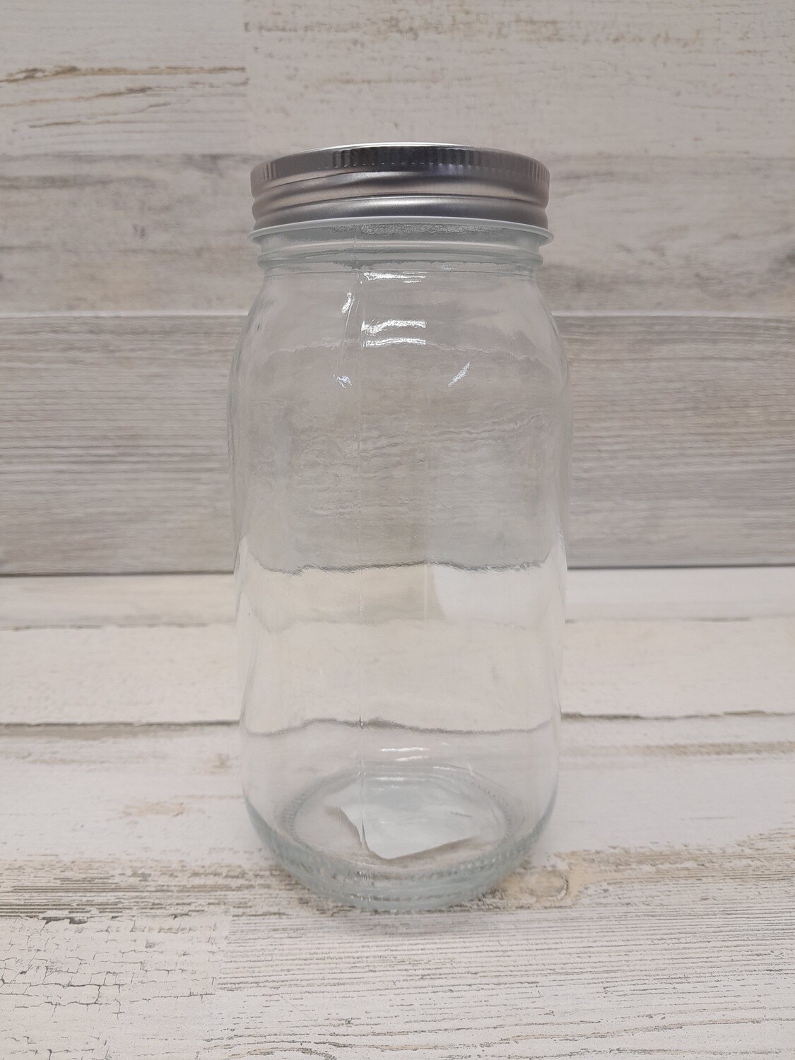 7&quot; Mason Jar (Glass)